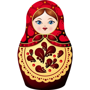 Matryoshka doll PNG-49484